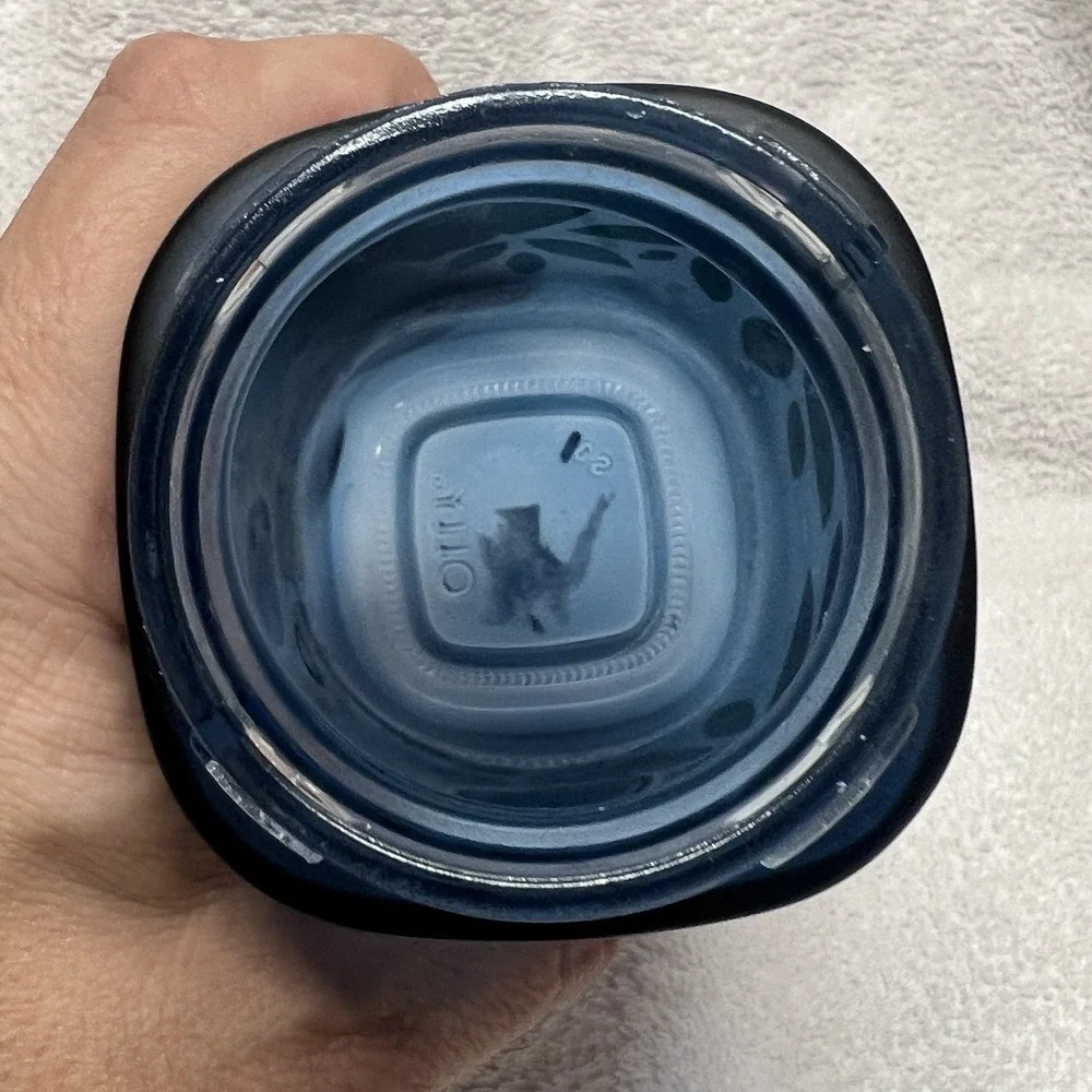 OLLY‎ Joy Jar Refillable Glass Bottle Vitamin Container Limited Edition EMPTY